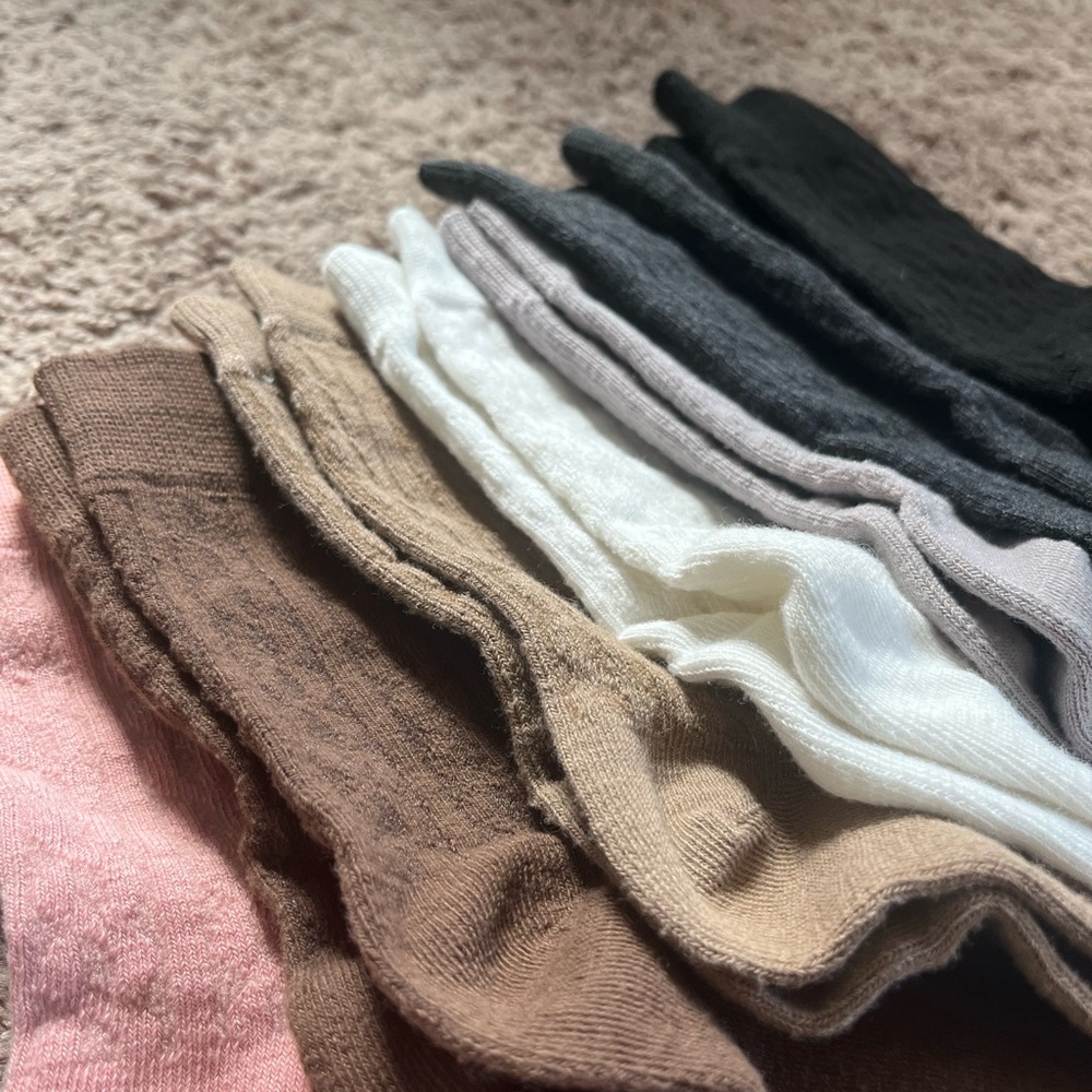 Crew socks - set of 7!